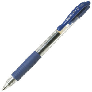 Roler  0,5 mm PILOT BL-G2-5 gel grip plavi