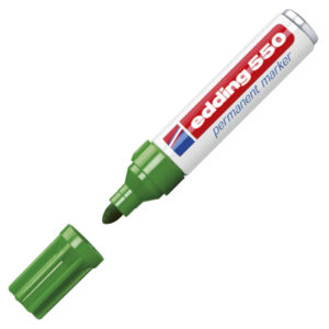 Paletmarker permanentni O.V.  3-4 mm EDDING 550  zeleni