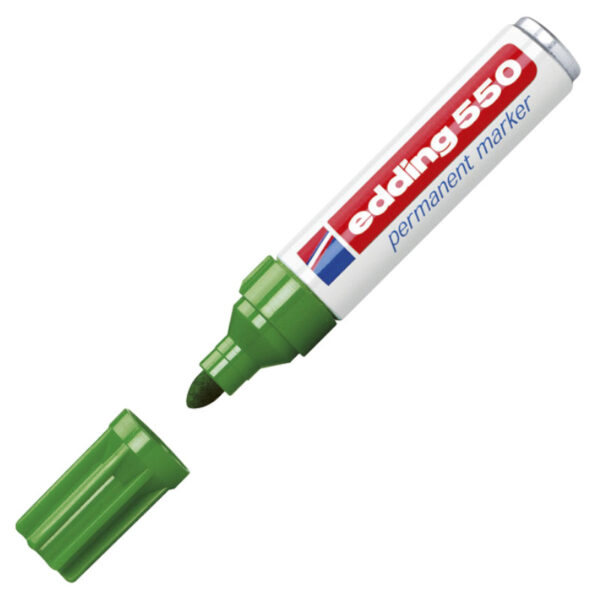 Paletmarker permanentni O.V.  3-4 mm EDDING 550  zeleni