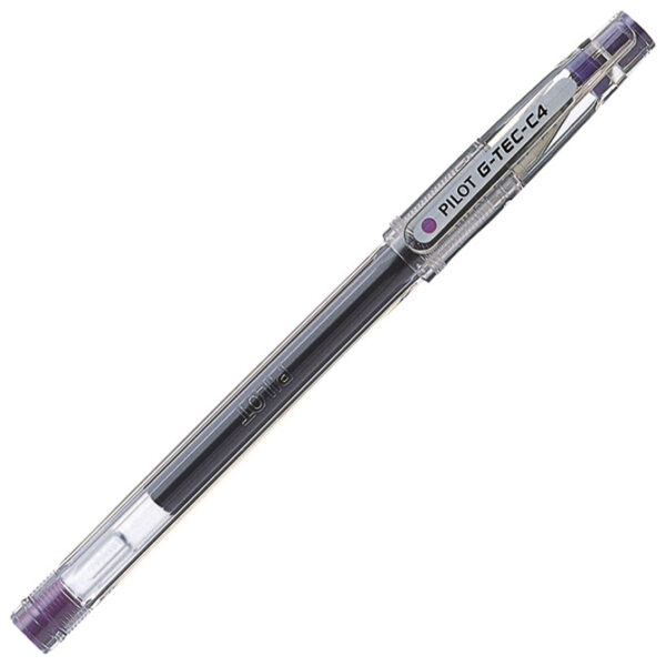 Roler  0,4 mm PILOT G-TEC-C4 gel ljubičasti