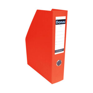 Stalak za spise L kartonski lakirani DONAU 7649201-04FSC crveni
