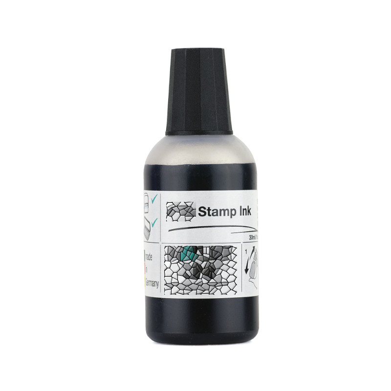 Boja za pečat 30 ml FORNAX crna