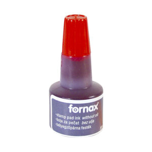 Boja za pečat 30 ml FORNAX crvena