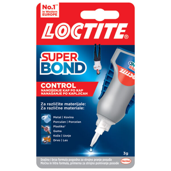 Ljepilo trenutačno u tubi  3 g LOCTITE 2954966 Super Bond Control