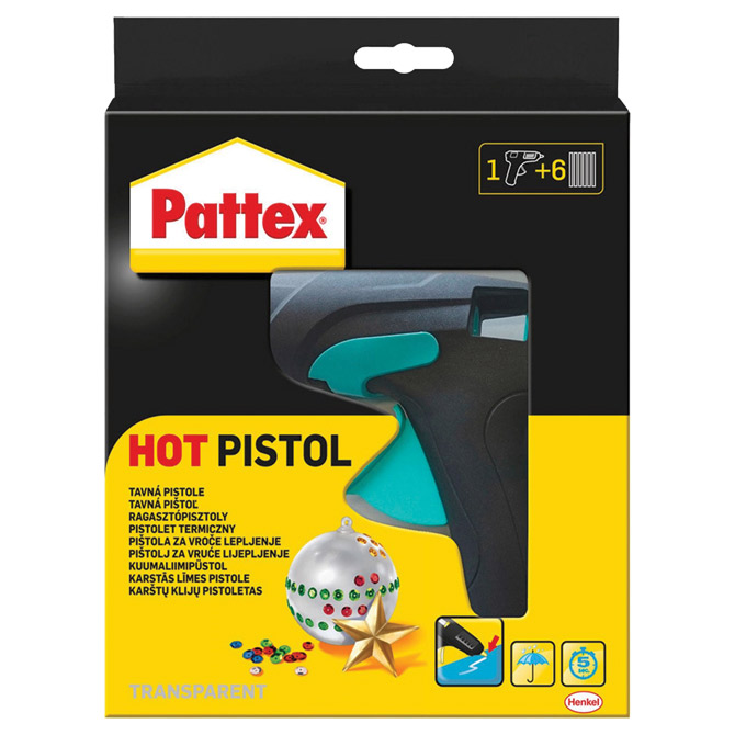 Ljepilo u patronama (6 kom) i pištolj  PATTEX Starter set 2112980