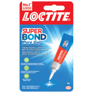 Ljepilo trenutačno u tubi  3 g LOCTITE 2733280 Super Bond Pure Gel