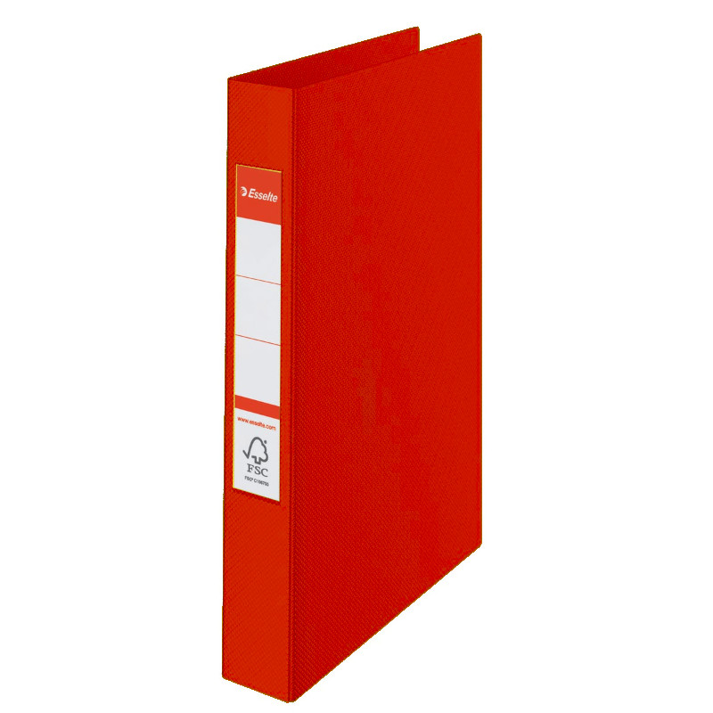Prospekt mapa 4r/fi 25mm/35mm džep i etiketa A4 ESSELTE 14459 crvena