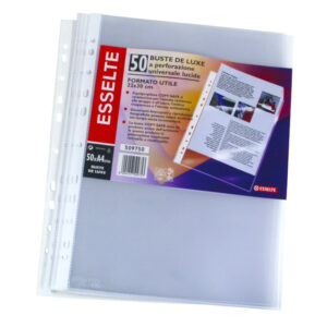 Fascikl PVC UR   90 mic A4 sjajni ESSELTE 509750 prozirni set 50/1