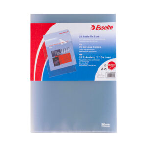 Fascikl PVC L   90 mic A4 mat prozirni ESSELTE 39258300  25/1