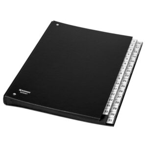 Mapa registar s pregradama 1-31 DONAU 8696 crna