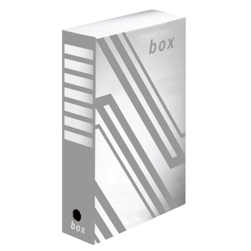 Arhivska kutija 350x250x100 mm FORNAX bijela