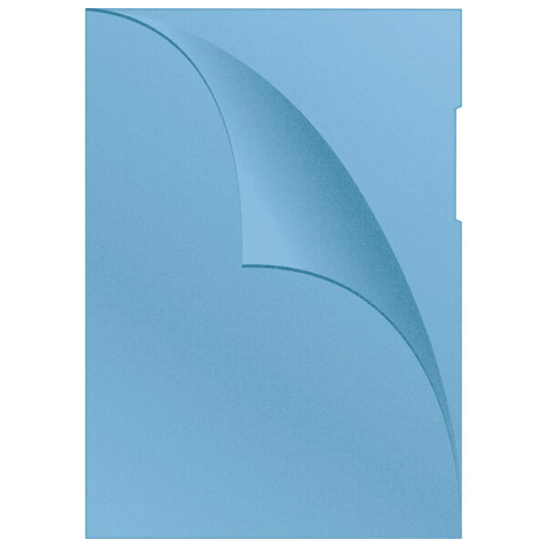 Fascikl PVC L 120 mic A4 mat  Q-Connect KF00307 plavi