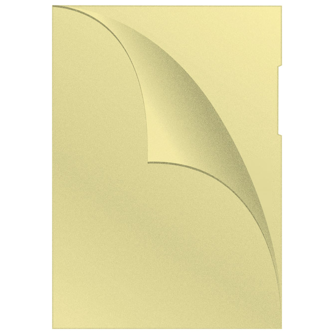 Fascikl PVC L 120 mic A4 mat  Q-Connect KF00308 žuti