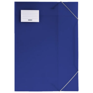 Fascikl plastificirani klapna s gumicom A3 BRUNNEN 10-47053 30 plavi