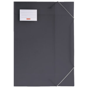 Fascikl plastificirani klapna s gumicom A3 BRUNNEN 10-47053 80 crni