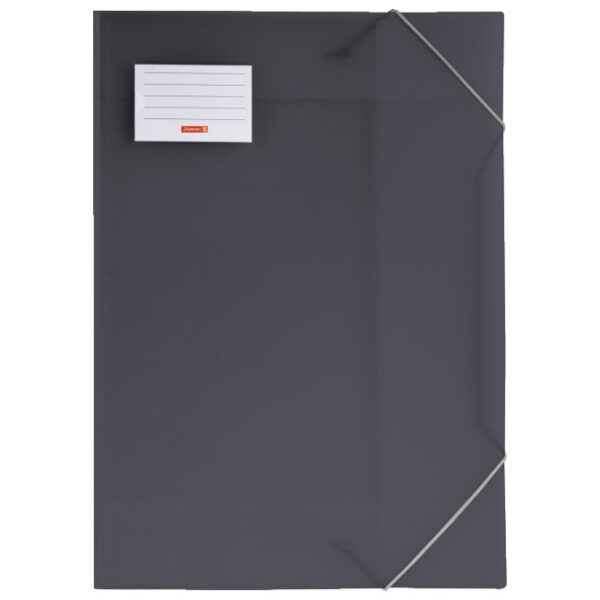 Fascikl plastificirani klapna s gumicom A3 BRUNNEN 10-47053 80 crni