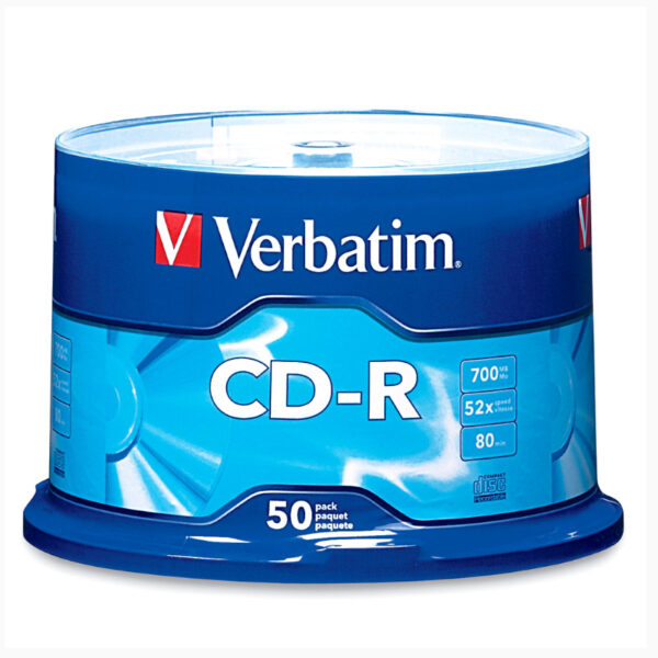 31435 CD-R VERBATIM 80/700MB 52x  43351 spindle 50/1