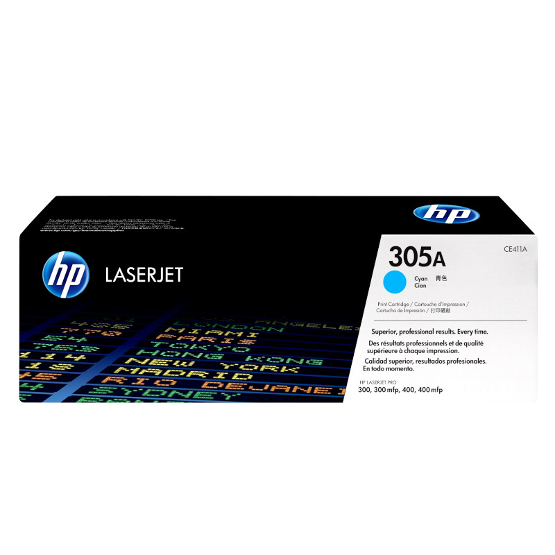 Toner HP CE411A cyan 2600 str. HP 305A