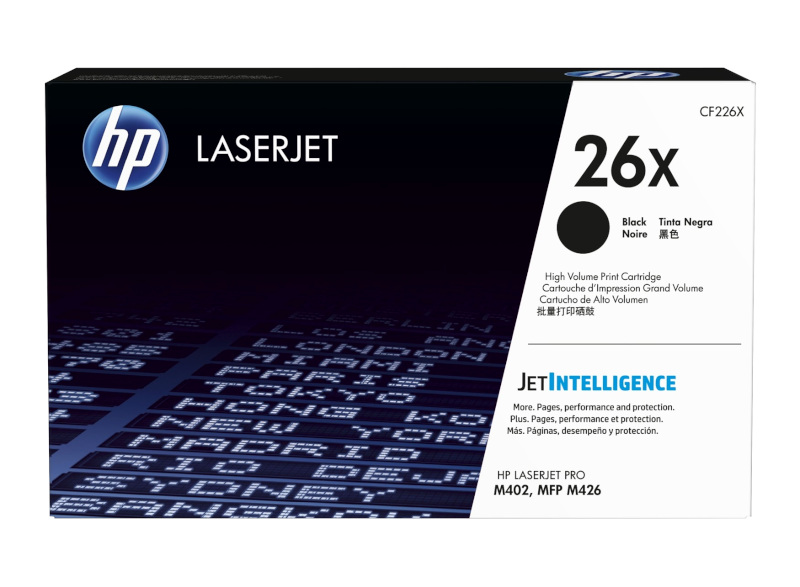 Toner HP CF226X (M402dn/426fdn) black 9000 str. HP 26X