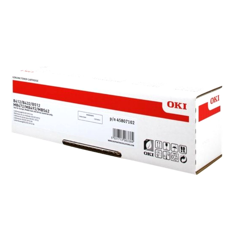 Toner OKI B412/B432/B512/MB472/MB492/MB562 3000 str.