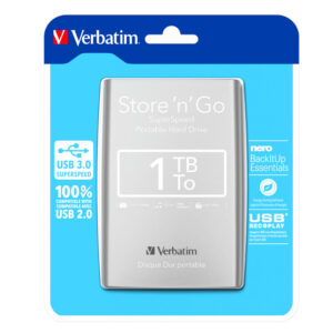 Hard disk externi VERBATIM 53071 USB 3.0  2,5"  1TB srebrni