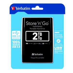 Hard disk externi VERBATIM 53177 USB 3.0  2,5"  2TB crni