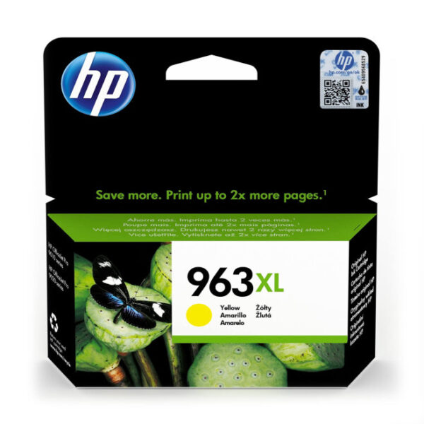 Tinta HP 3JA29AE (OJ Pro 9012) No.963XL yellow 1600 str.