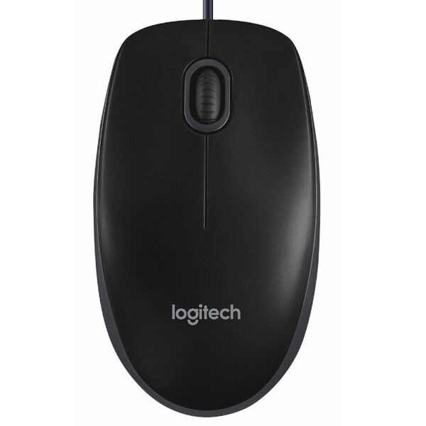 Miš žični optički LOGITECH B100 crni