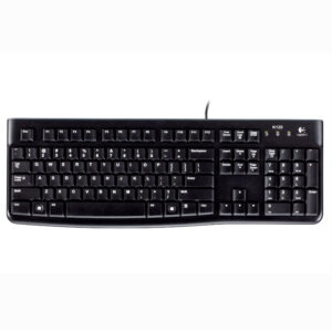 Tipkovnica žična LOGITECH K120 crna