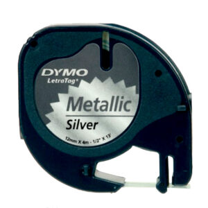 Vrpca 12mm x 4m DYMO 91208 srebrna