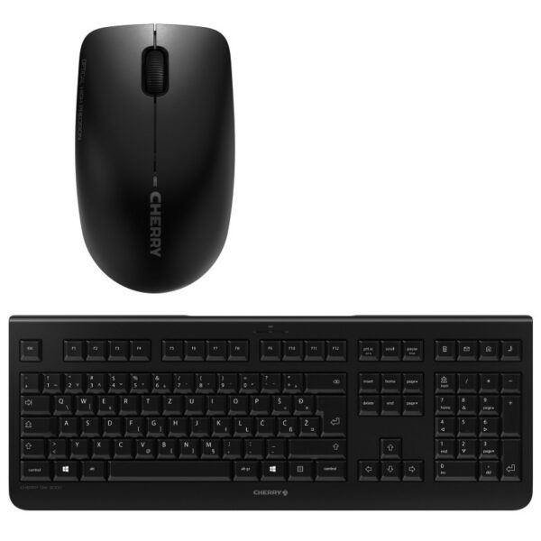 35743 Tipkovnica bežična + miš CHERRY DW-3000 crna