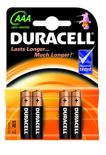35783 Baterija alkalna  1,5V AAA  LR03 DURACELL Basic MN2400 4/1