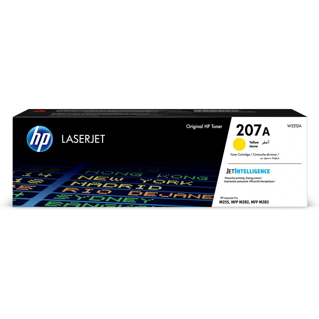 Toner HP W2212A (LJ M255dw/MFP282nw/MFP283fdw) yellow 1250 str. HP 207A
