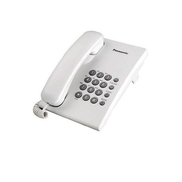 Telefon žični PANASONIC KXT S500FXW bijeli