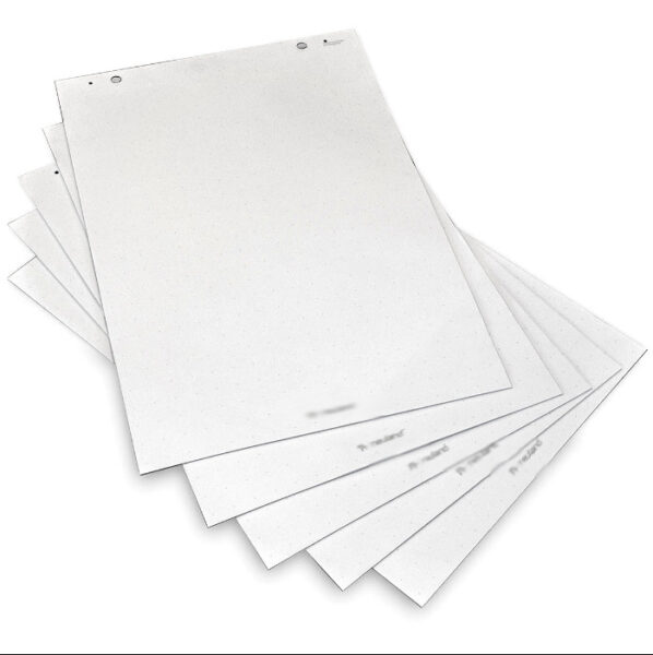 40041 Blok za flipchart ploču 58 x 85,5 cm 20L čisti set od 5 blokova