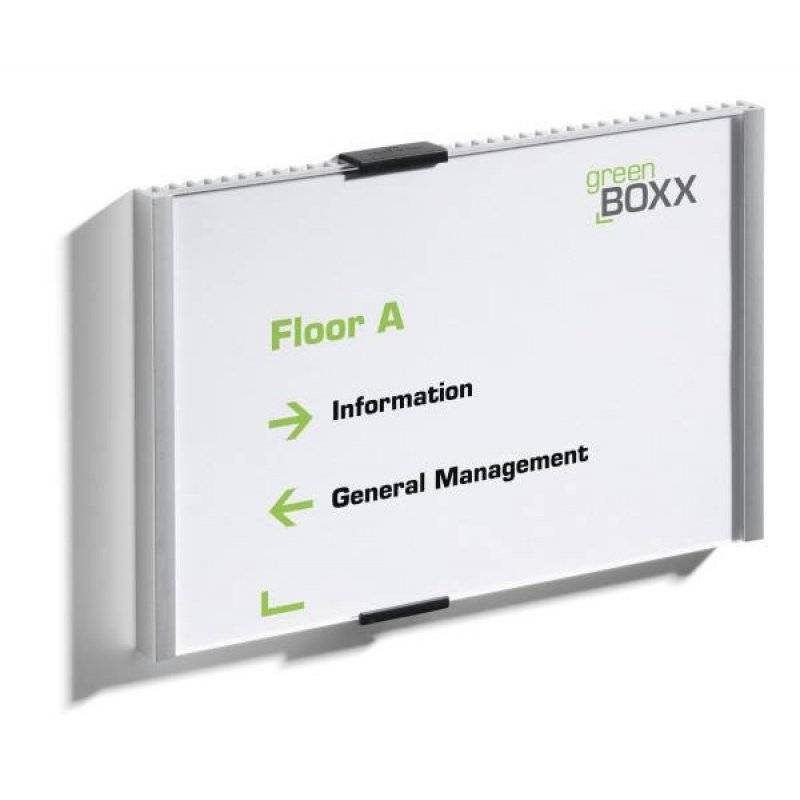 Ploča natpisna zidna aluminijska  210x148,5mm  INFO SIGN DURABLE