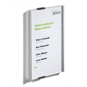 Ploča natpisna zidna aluminijska   149x  297mm INFO SIGN DURABLE