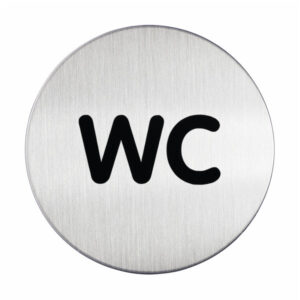 Slikovne oznake promjer 83 mm WC DURABLE 4907
