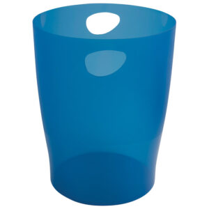 Koš za papir PP 15l Ecobin EXACOMPTA 45360D prozirno plavi