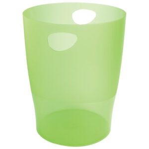 Koš za papir PP 15l Ecobin EXACOMPTA 45397D prozirno zeleni