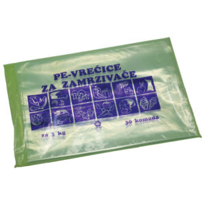 Kuhinja-vrećice za zamrzivač PE 3kg 30/1