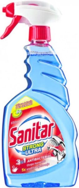 55558 Toalet-sredstvo za čišćenje SANITAR LABUD 650 ml Strong s prskalicom