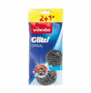 Kuhinja-žica za suđe INOX VILEDA 2+1