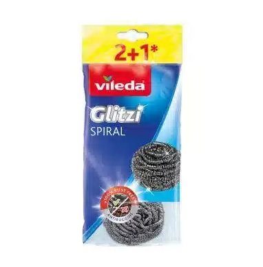 Kuhinja-žica za suđe INOX VILEDA 2+1