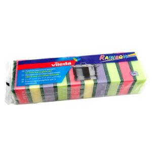 Kuhinja-spužvica za suđe abrazivna VILEDA RAINBOW  10/1