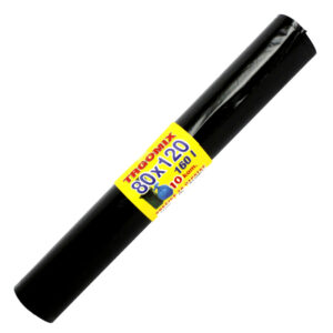 Vreće za smeće 80x120 cm 160 L 10/1 LD crne extra čvrste