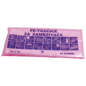Kuhinja-vrećice za zamrzivač PE 4kg 30/1