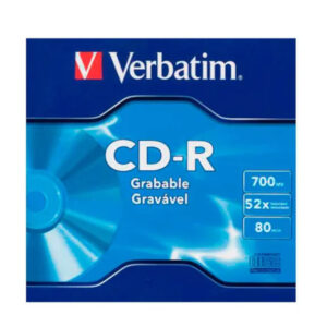 CD-R VERBATIM 80/700MB 52x  43415 slim box 1/1