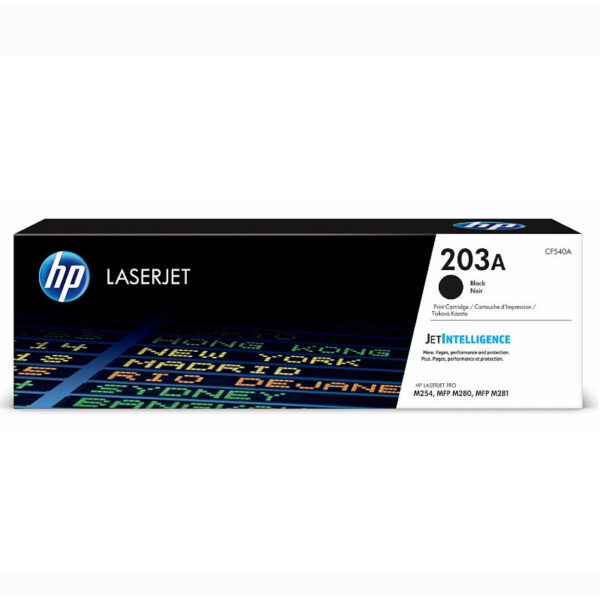Toner HP CF540A  (MFP M254//M280) black 1400 str. HP 203A