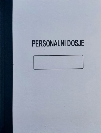 11190 Obrazac PERSONALNI DOSJE dim. 25x33cm